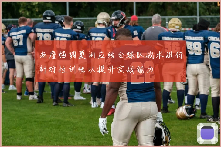 老詹强调夏训应结合球队战术进行针对性训练以提升实战能力